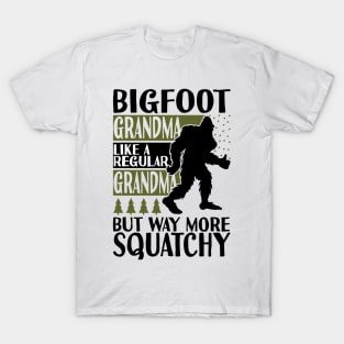 Bigfoot Grandma T-Shirt